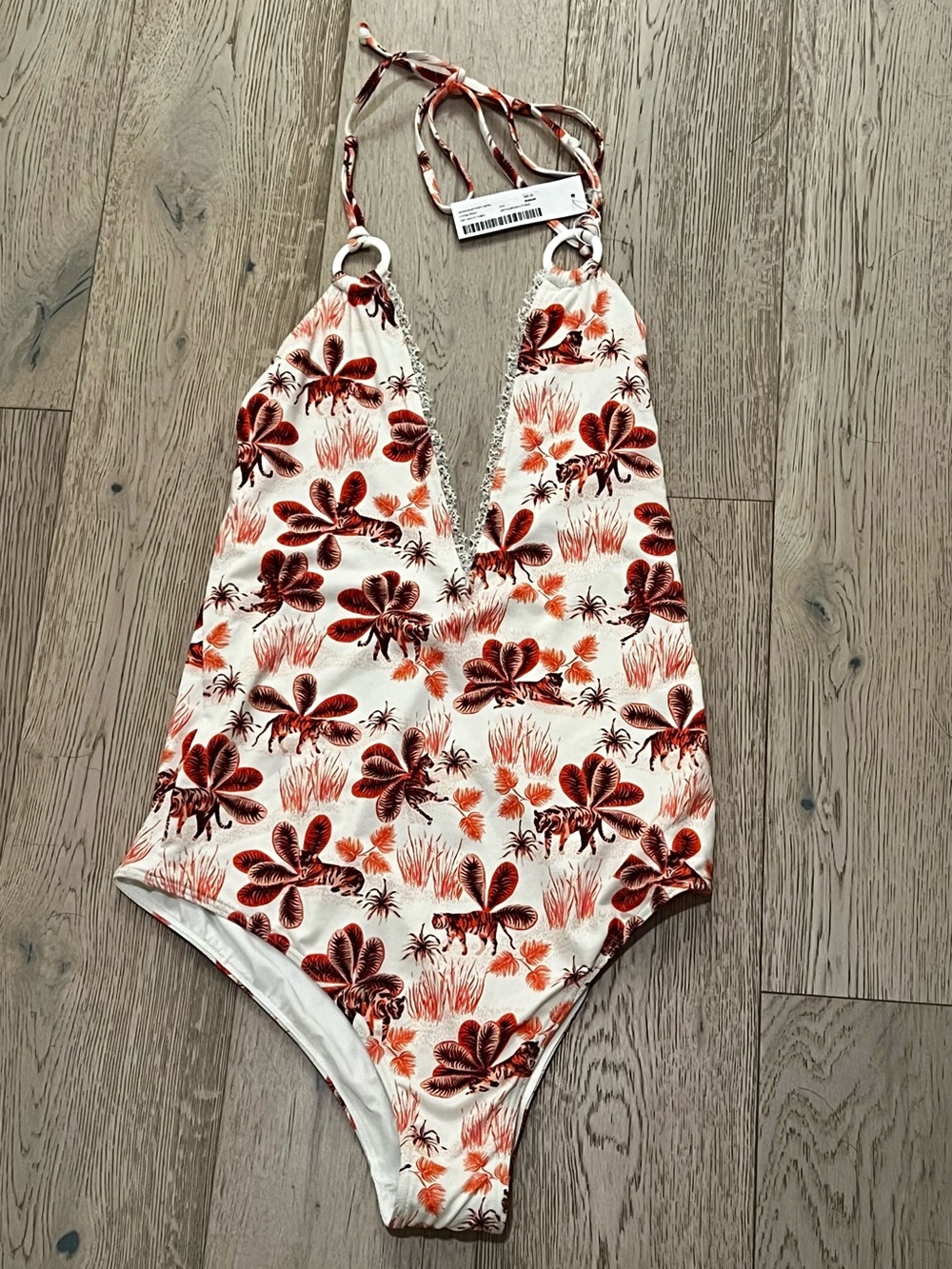 NWT Monokini Tiger Print